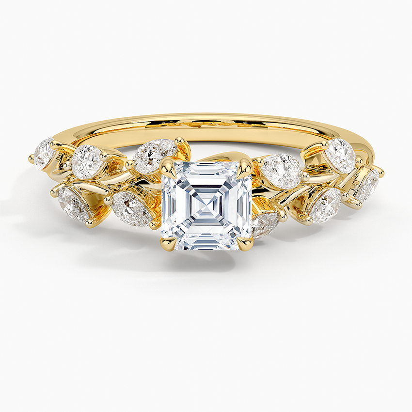 14K Yellow Gold Amaranta Diamond Ring (1/2 ct. tw.)