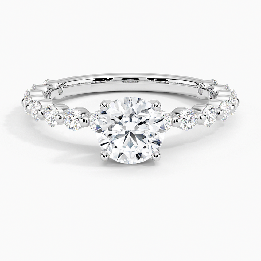 18K White Gold Luxe Marseille Diamond Ring