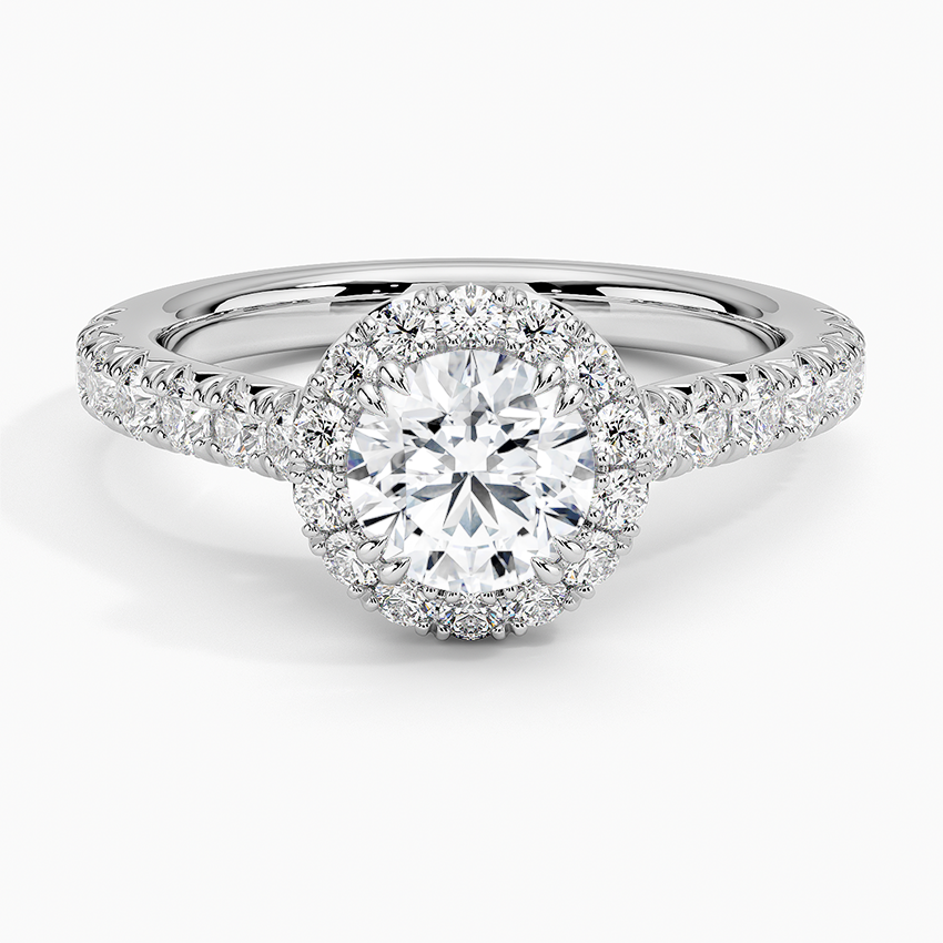 Sienna Halo Diamond Ring - Brilliant Earth