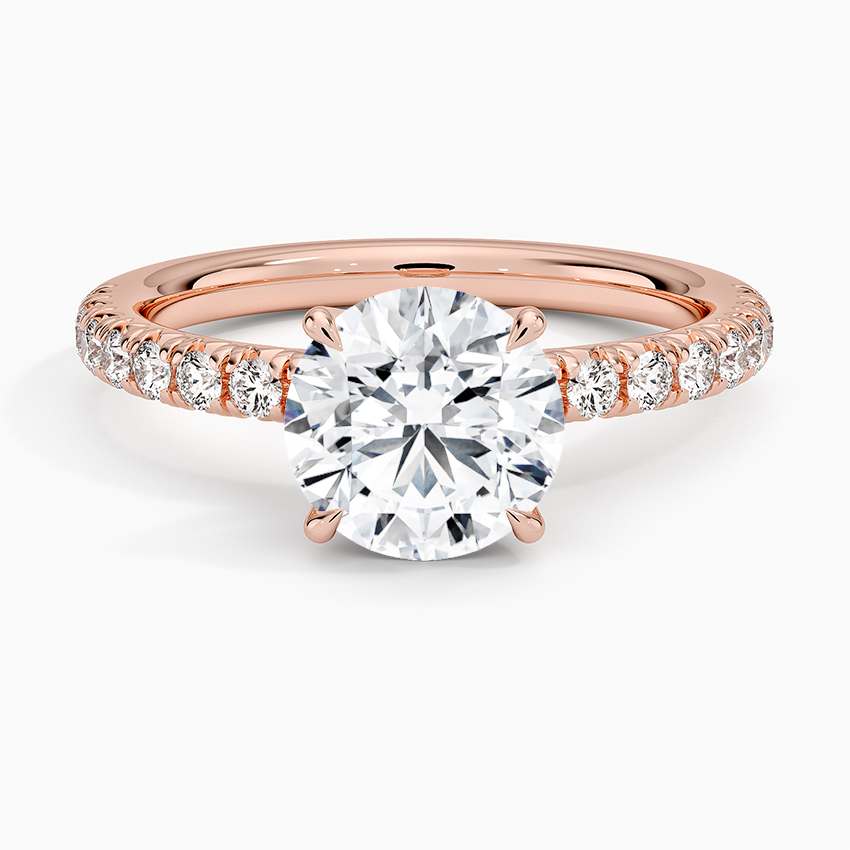 14K Rose Gold Amelie Diamond Ring (1/3 ct. tw.)