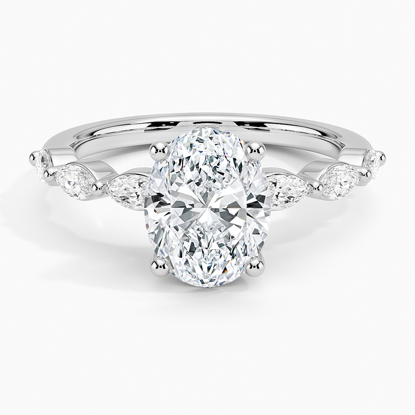 Brilliant earth oval deals engagement ring