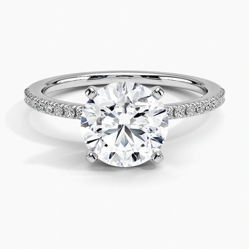 Round Cut Natural Certified Diamond Solitaire,Real 1 Ct Round Brillian –  Forever For Love