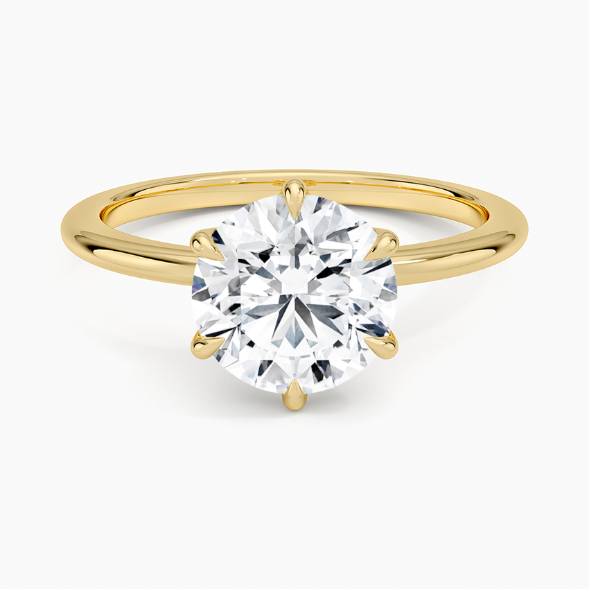 Lined Prong Set Family Mother's 2.5mm Round Birthstone Ring Lined Prong Set Family Mother's 2.5mm Round Birthstone Ring