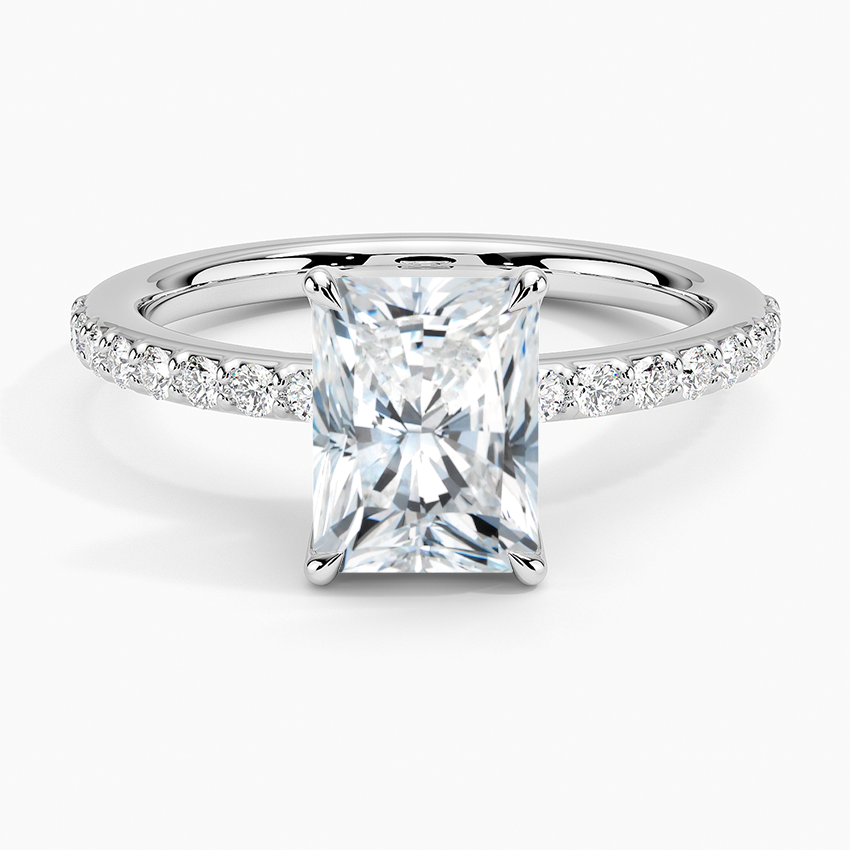 Diamond Accented Engagement Ring | Luxe Elodie | Brilliant Earth