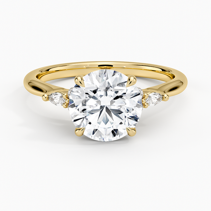 18K Yellow Gold Nadia Perfect Fit Diamond Ring