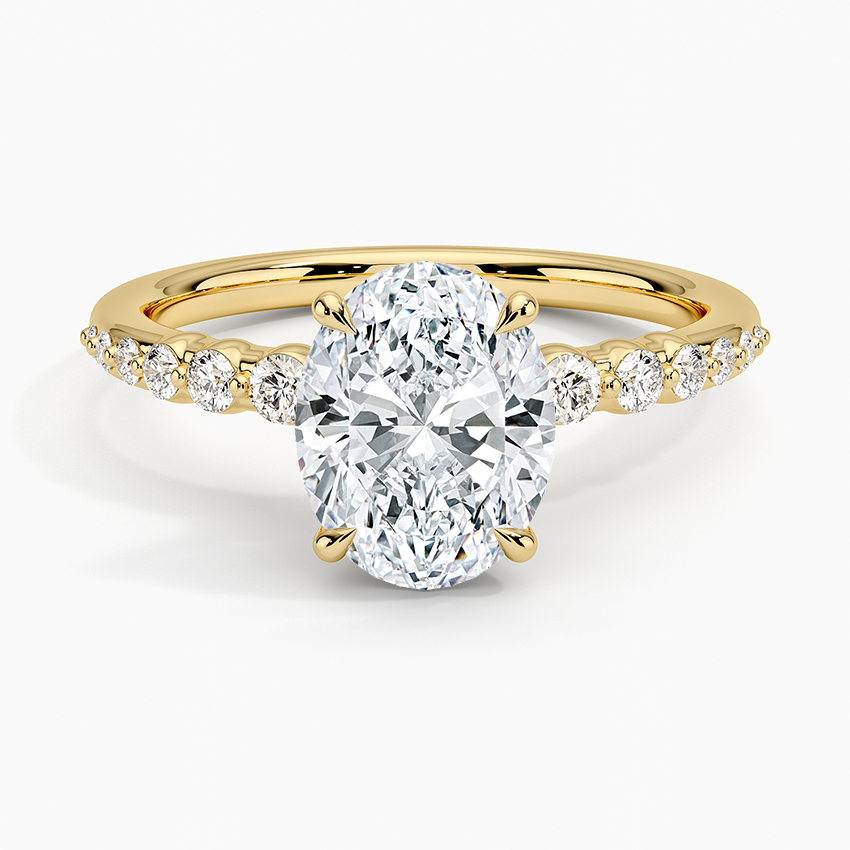 18K Yellow Gold Addison Diamond Ring