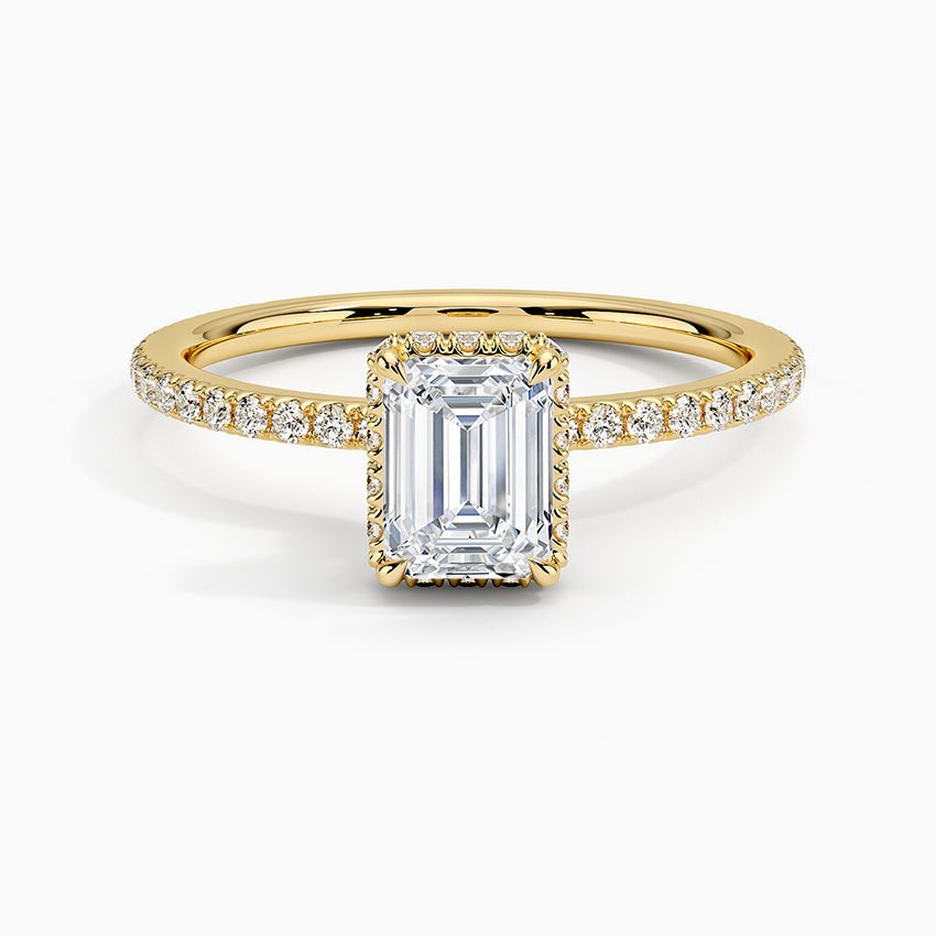 18K Yellow Gold Gala Diamond Ring