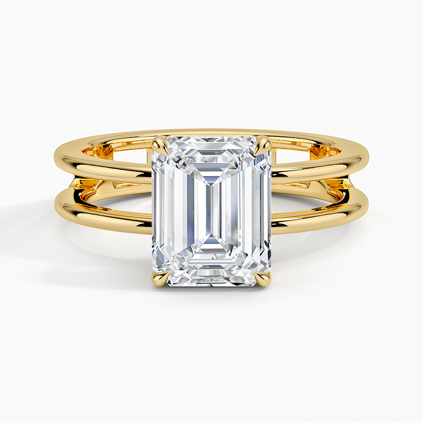 Open Double Band Engagement Ring | Aimee