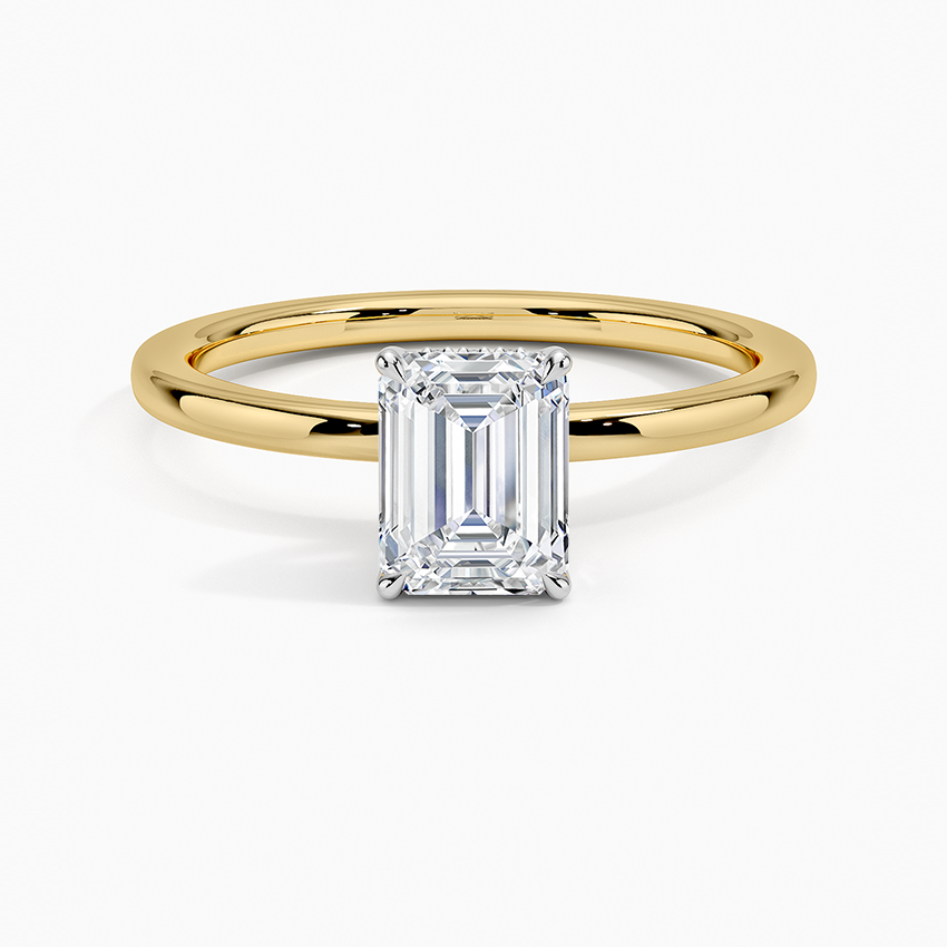 Mixing Metals: Engagement Ring & Wedding Band Pairings - Sylvie Jewelry
