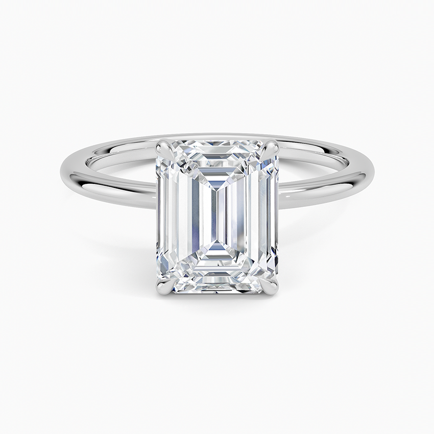 Platinum 1.5mm Petite Elodie Ring