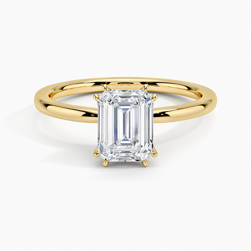 18K Yellow Gold Sora Diamond Ring