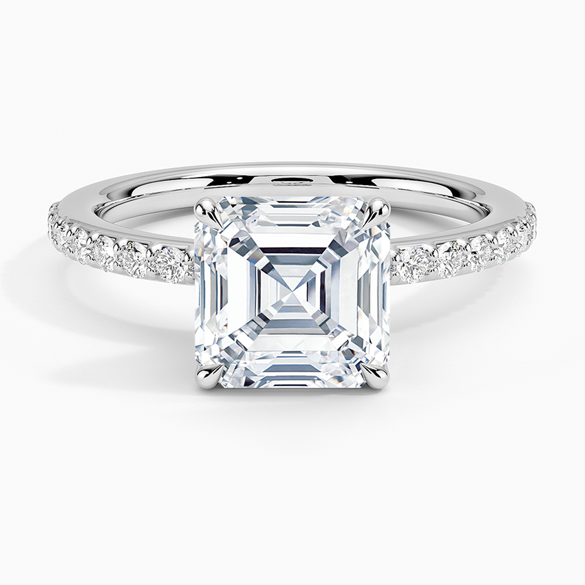 Diamond Accented Engagement Ring | Luxe Elodie | Brilliant Earth