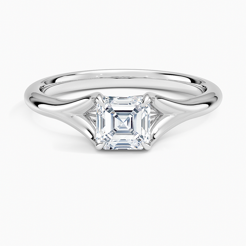18K White Gold Reverie Solitaire Ring