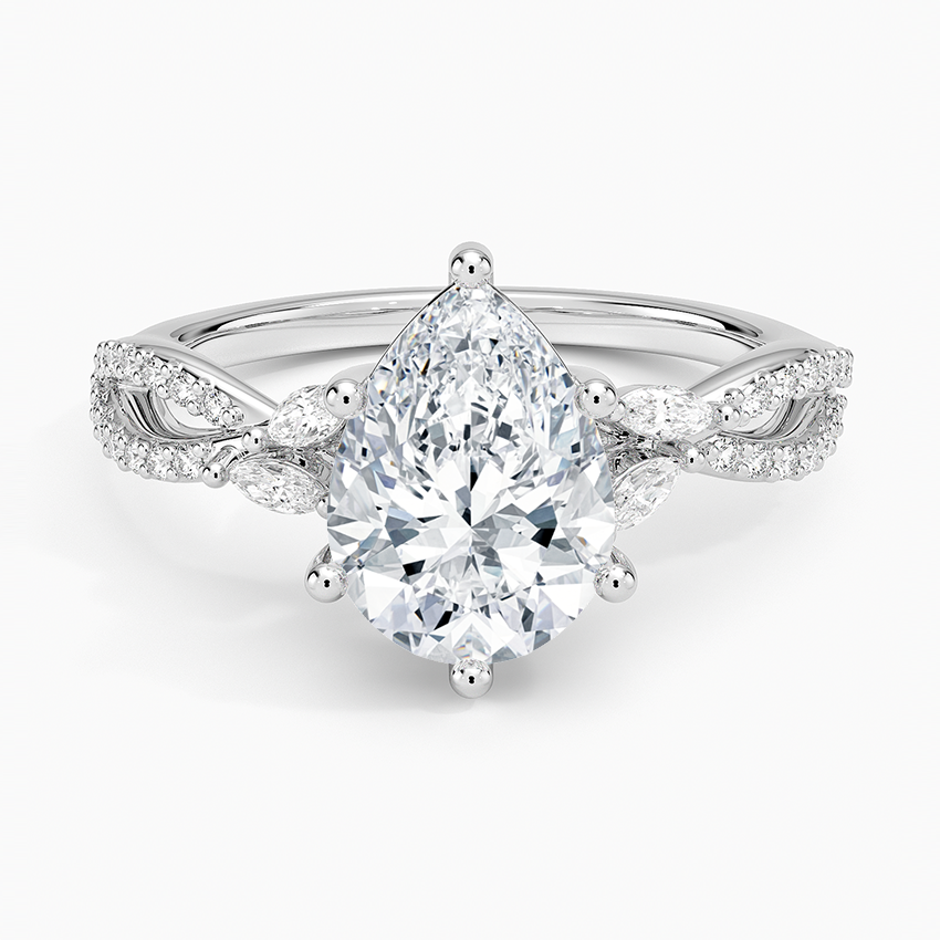 1/5 CTW Diamond Marquise Infinity Style Anniversary Band - 14k Gold or Platinum 1/5 CTW Diamond Marquise Infinity Style Anniversary Band - 14k Gold or Platinum