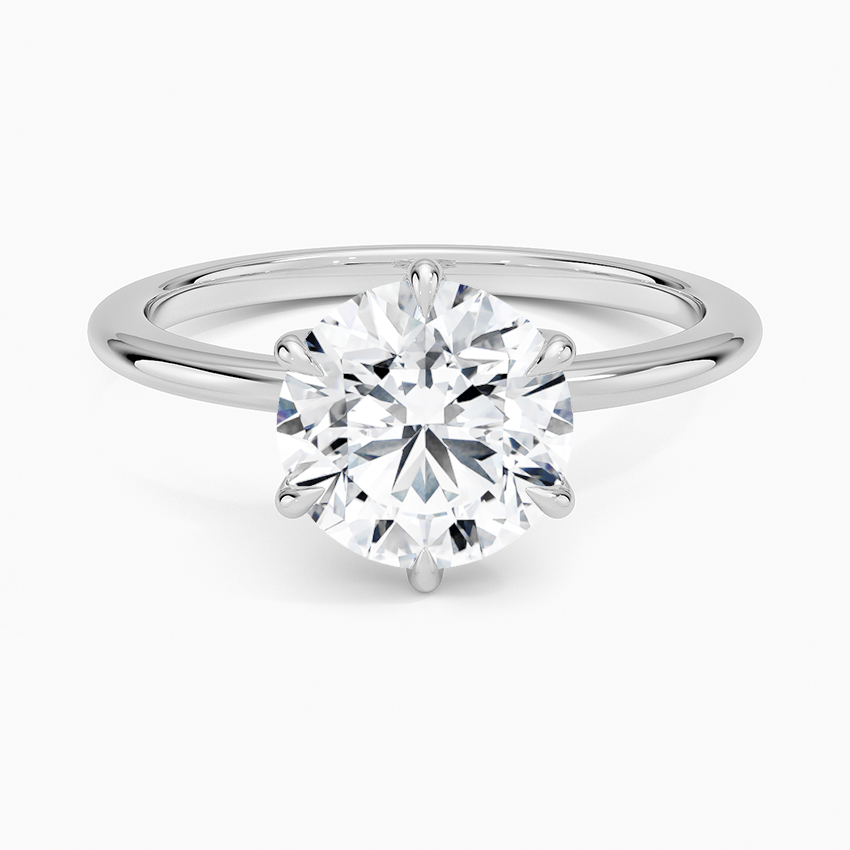 Lined Prong Set Family Mother's 2.5mm Round Birthstone Ring Lined Prong Set Family Mother's 2.5mm Round Birthstone Ring
