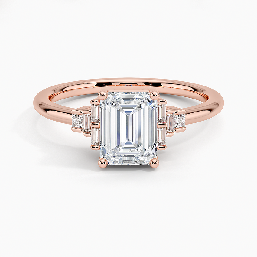 18K White Gold Mezzanine Diamond Ring