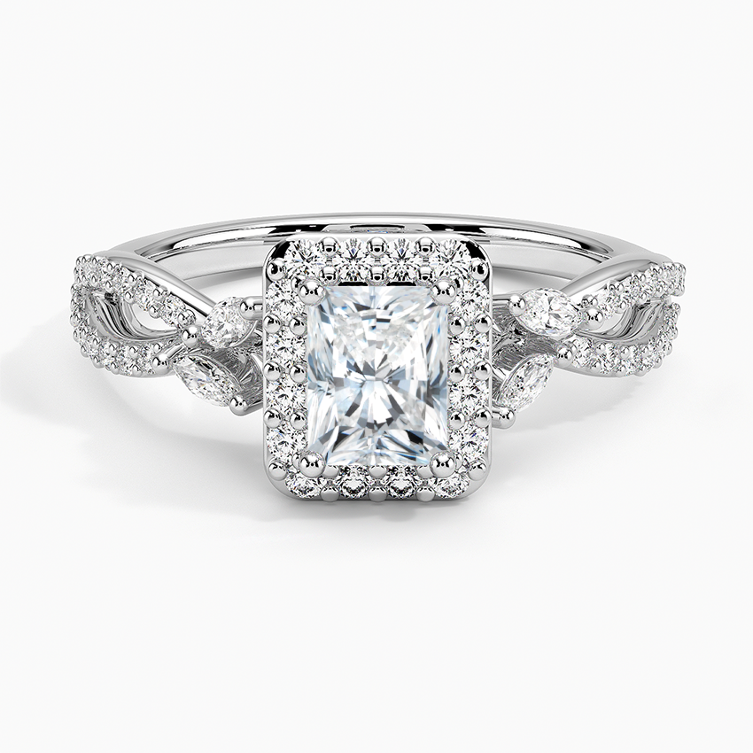 Luxe willow halo 2025 diamond ring