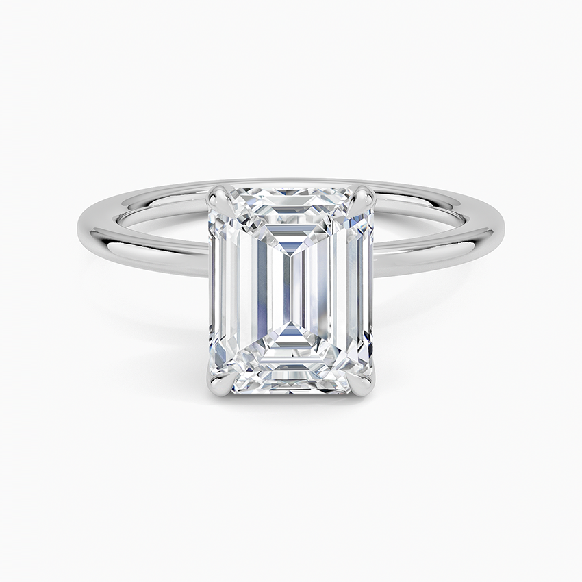Platinum 1.5mm Petite Elodie Perfect Fit Solitaire Ring
