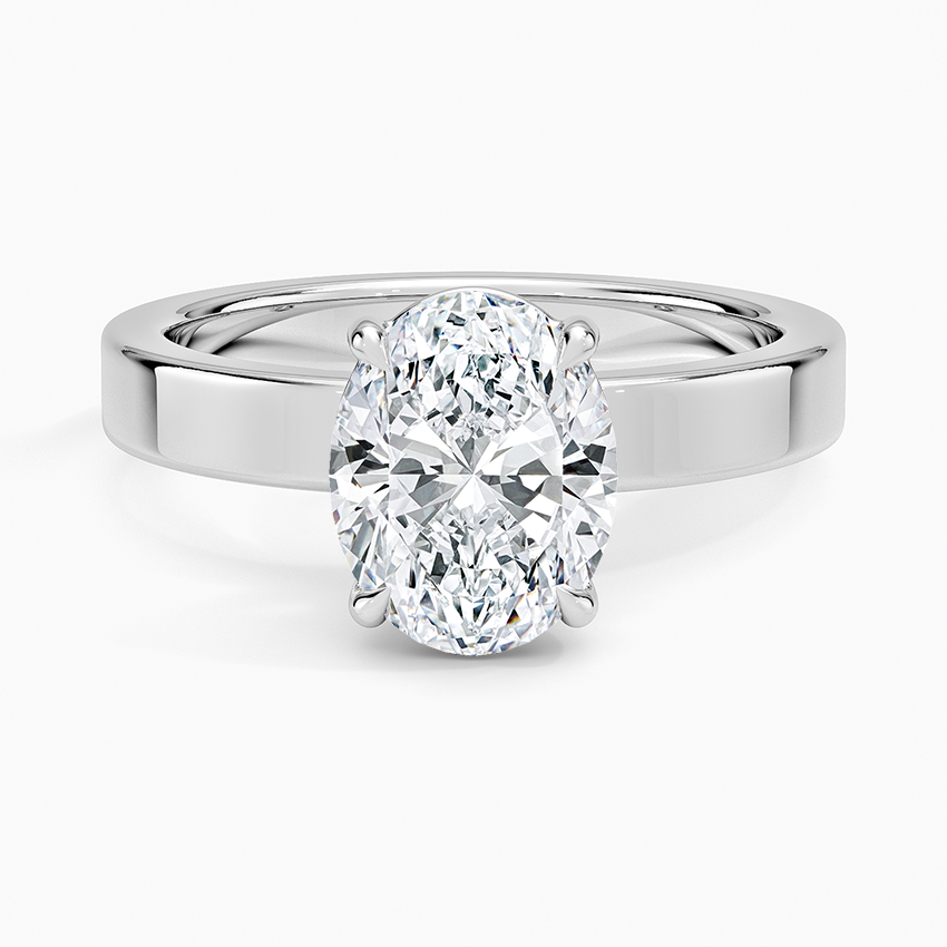 Platinum Peyton 3mm Solitaire Ring