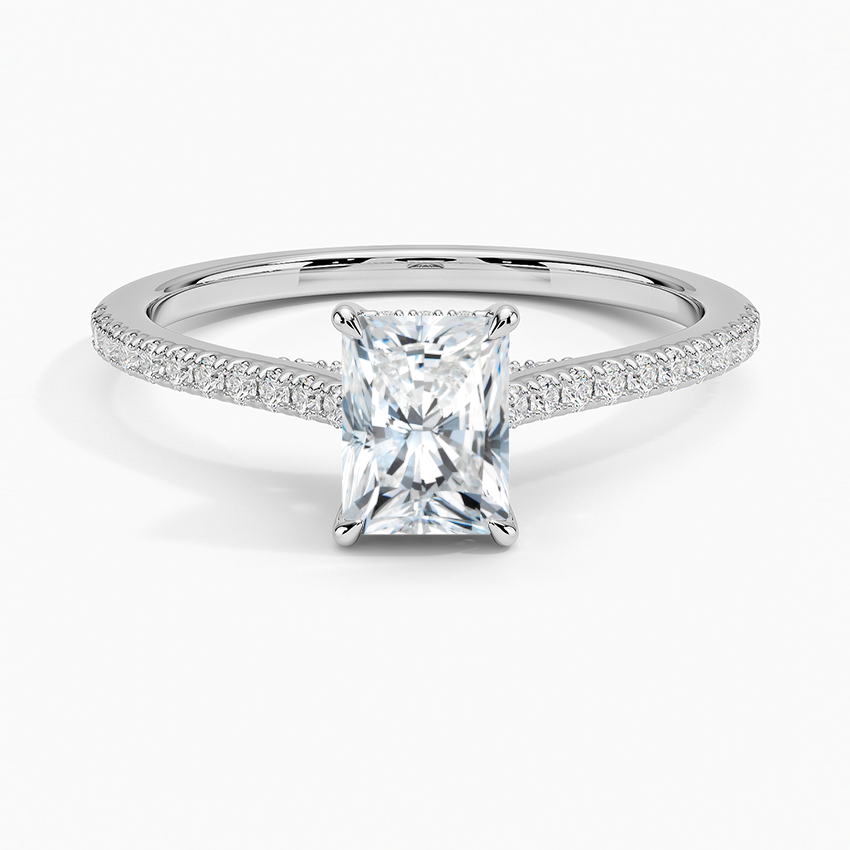 Lab Grown Platinum Luxe Dawn Diamond Ring