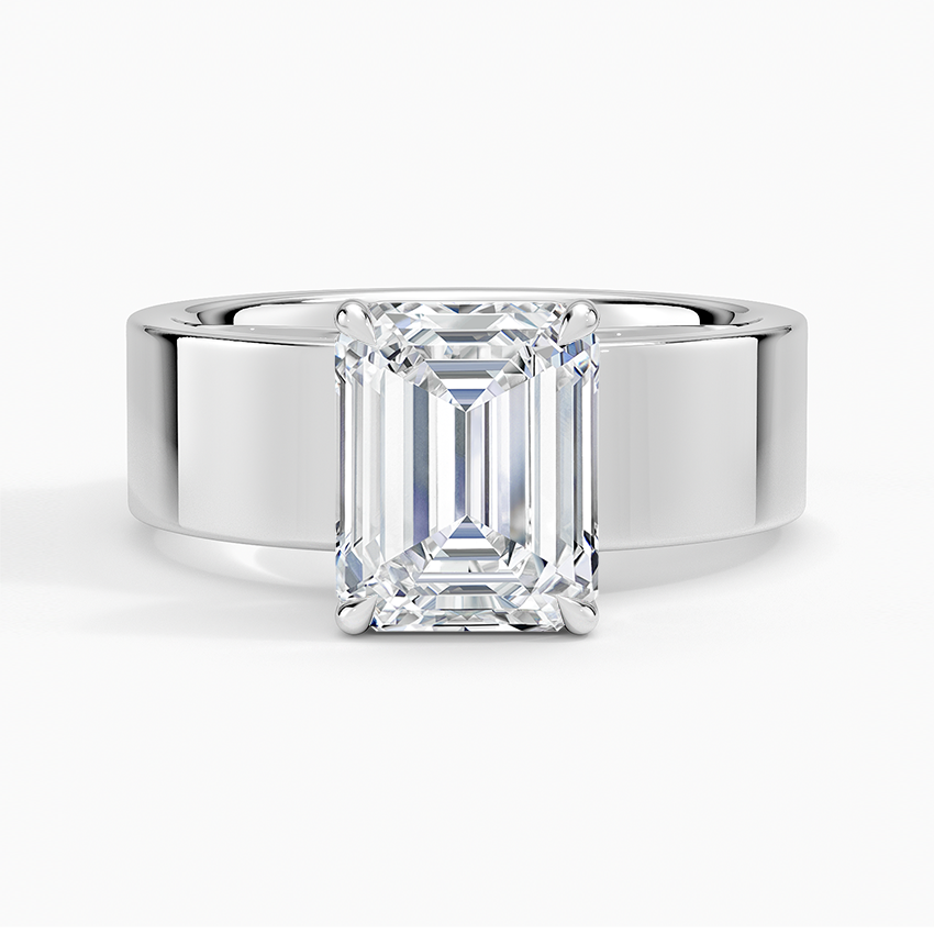 Platinum Peyton 6mm Solitaire Ring