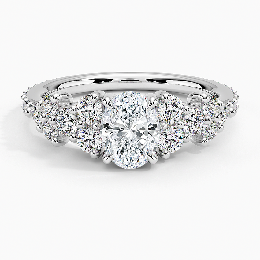 18K White Gold Tatiana Diamond Ring