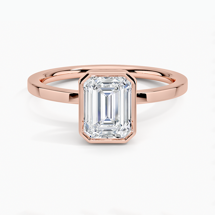 Platinum Noemi Bezel Ring