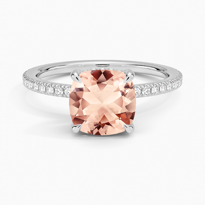 Morganite Diamond Ring | Viviana | Brilliant Earth