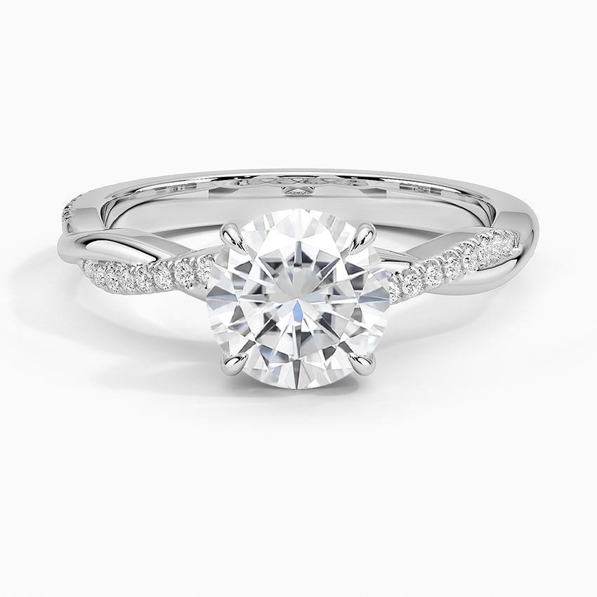 1 5/8ct Diamond Wedding Ring 7.5mm Wide 14k White Gold - Walmart.ca