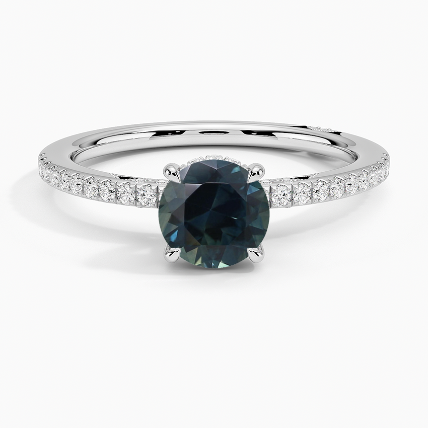 Sapphire Simply Tacori Classic Diamond Ring (1/5 ct. tw.) in 18K White Gold