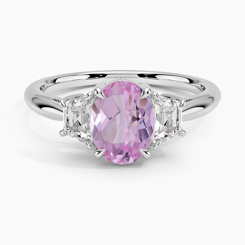 Brilliant earth clearance pink sapphire