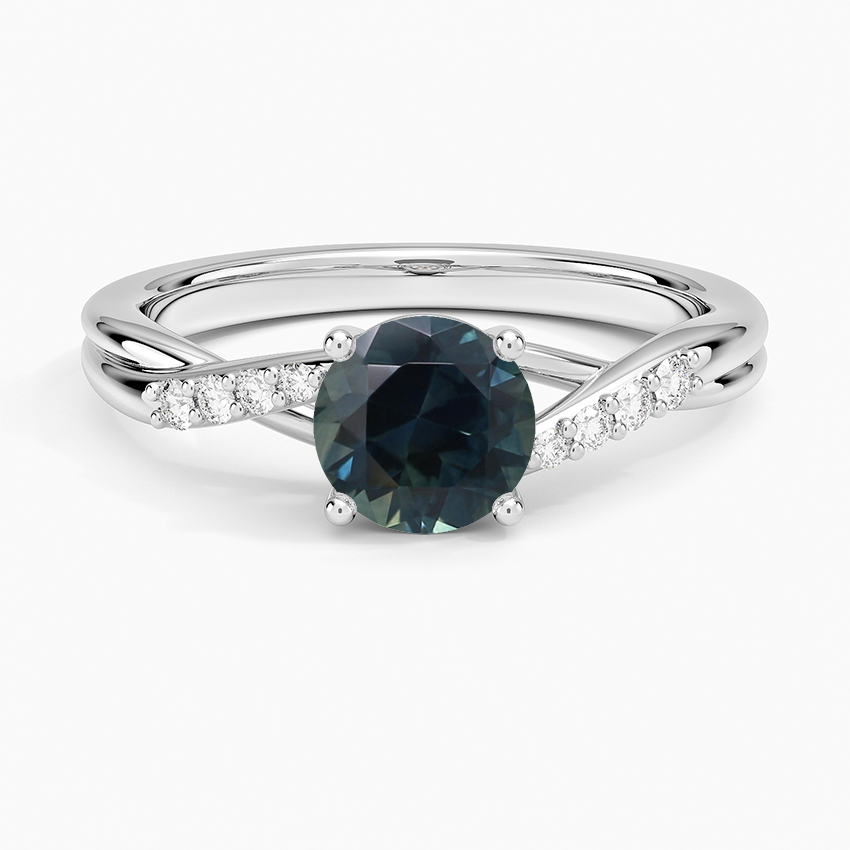 Sapphire Chamise Diamond Ring (1/15 ct. tw.) in 14K White Gold
