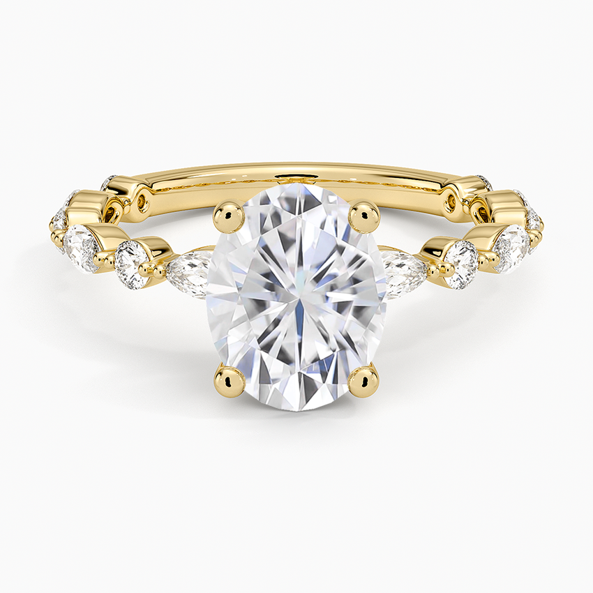 18K Yellow Gold Luxe Versailles Diamond Ring (1/2 ct. tw.)