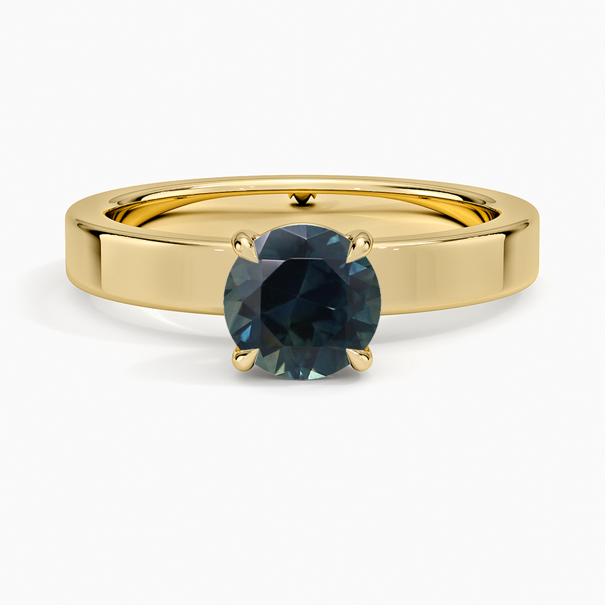 Sapphire Peyton 3mm Solitaire Ring in 18K Yellow Gold