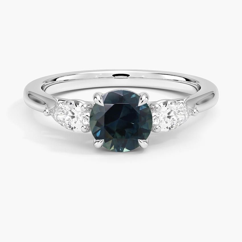 Sapphire Opera Perfect Fit Diamond Ring in 18K White Gold