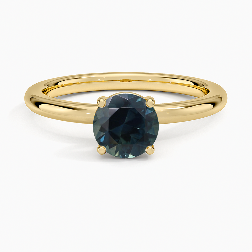 Sapphire Sydney Perfect Fit 2mm Solitaire Ring in 18K Yellow Gold