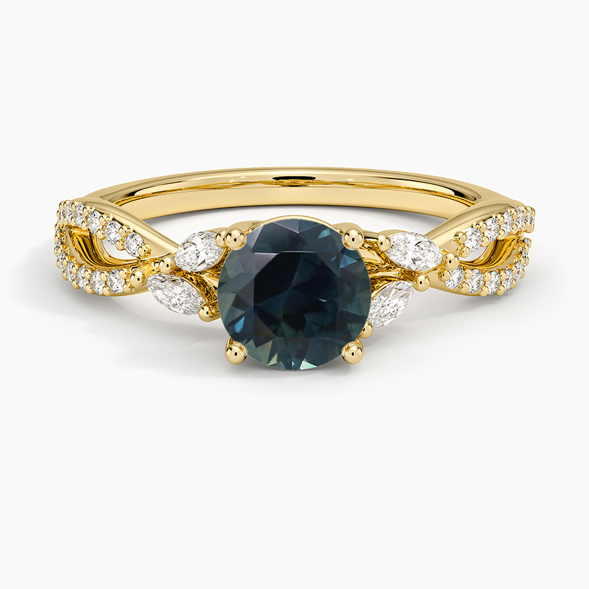 Sapphire Luxe Willow Diamond Ring (1/4 ct. tw.) in 18K Yellow Gold
