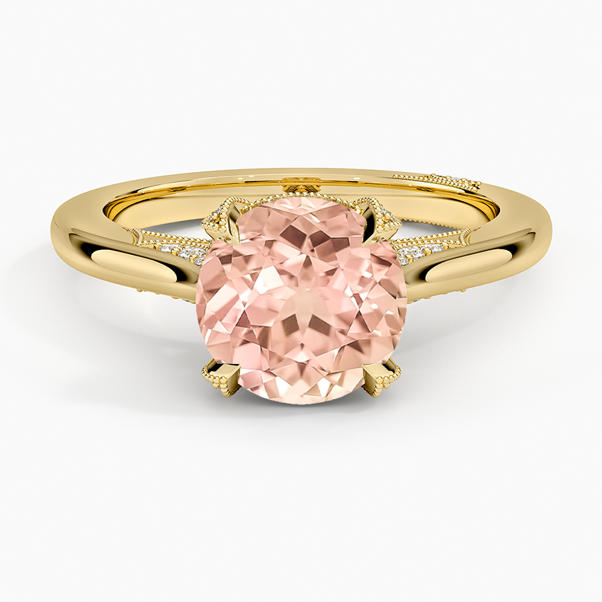 Lab Grown Sapphire Simply Tacori Diamond Ring (1/8 ct. tw.) in 18K Yellow Gold