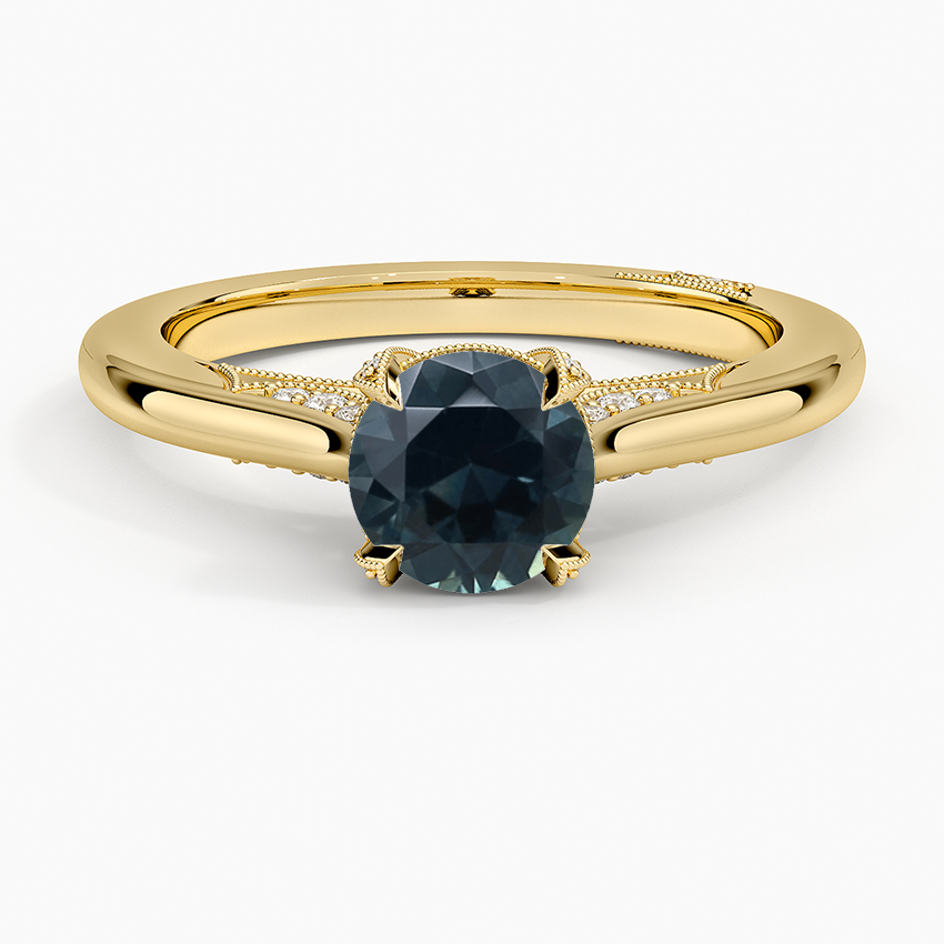 Sapphire Simply Tacori Diamond Ring (1/8 ct. tw.) in 18K Yellow Gold