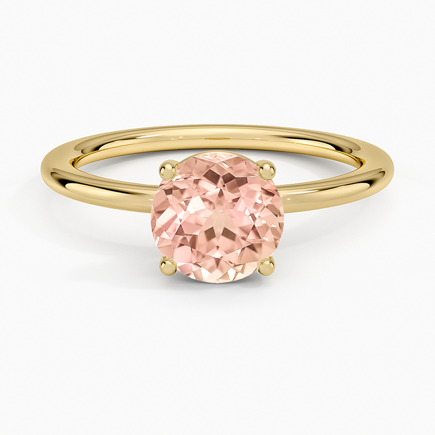 Lab Grown Sapphire Gwen Perfect Fit Solitaire Ring in 18K Yellow Gold