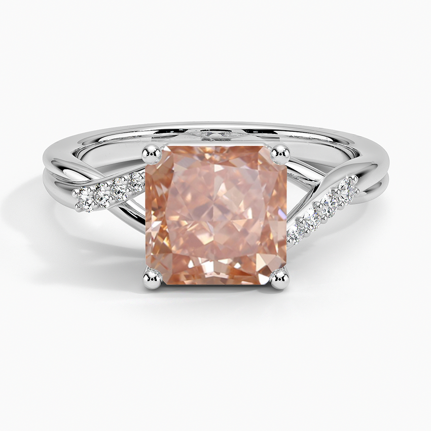 Brilliant earth sale rose gold morganite