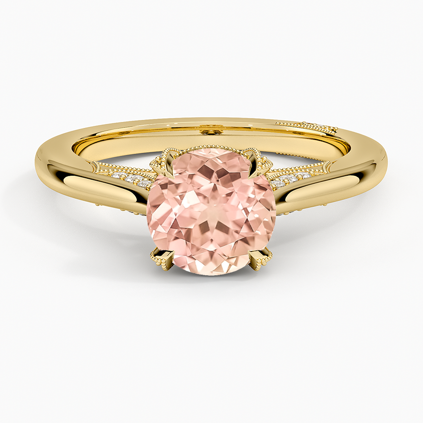 Lab Grown Sapphire Simply Tacori Diamond Ring (1/8 ct. tw.) in 18K Yellow Gold