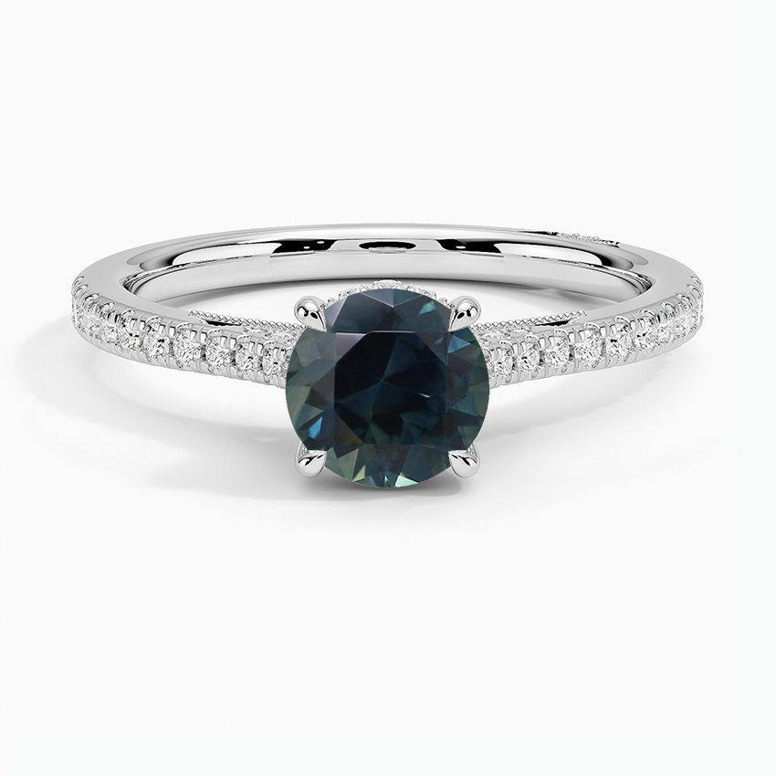 Sapphire Simply Tacori Cathedral Diamond Ring (1/4 ct. tw.) in 18K White Gold