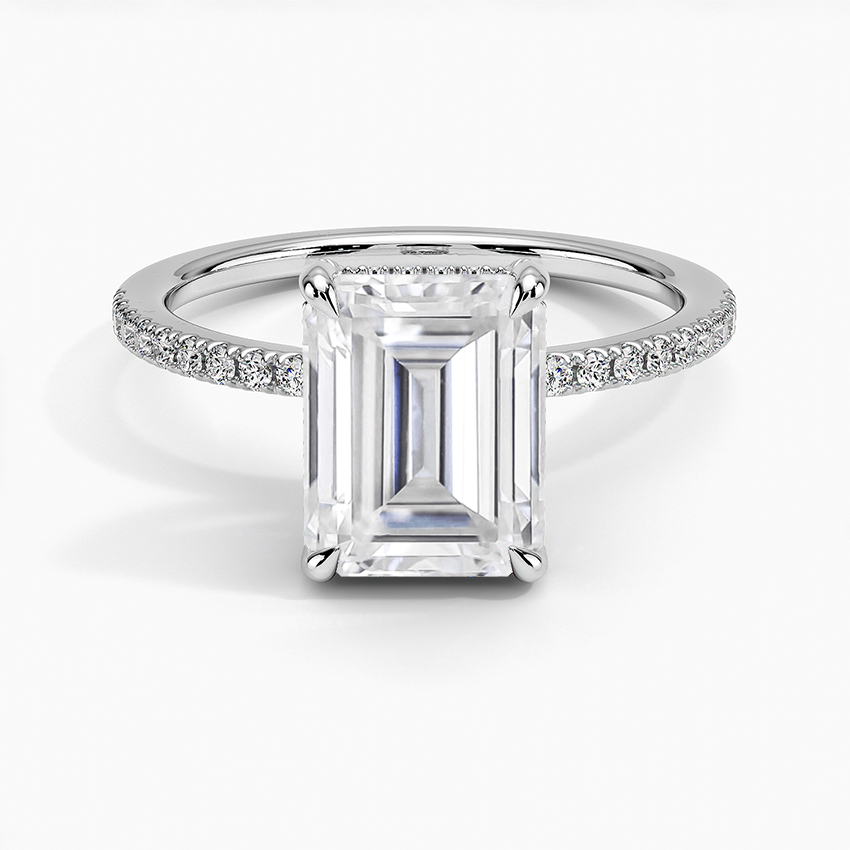 Moissanite Viviana Diamond Ring (1/4 ct. tw.) in Platinum