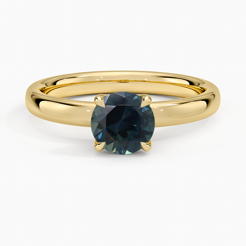 Sapphire Elodie 2.5mm Solitaire Ring in 18K Yellow Gold