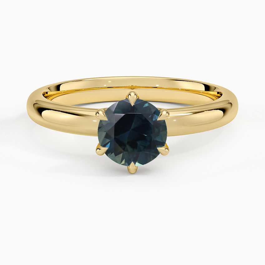 Sapphire Esme 2.5mm Solitaire Ring in 18K Yellow Gold