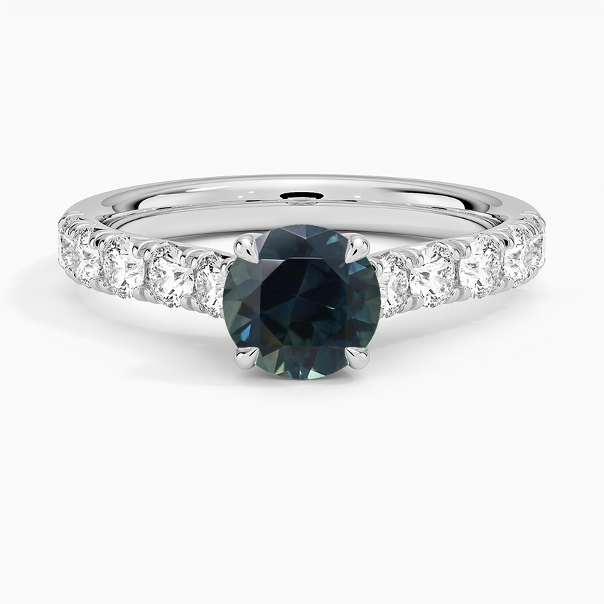 Sapphire Anthology Half-Coverage Diamond Ring (1/2 ct. tw.) in 18K White Gold