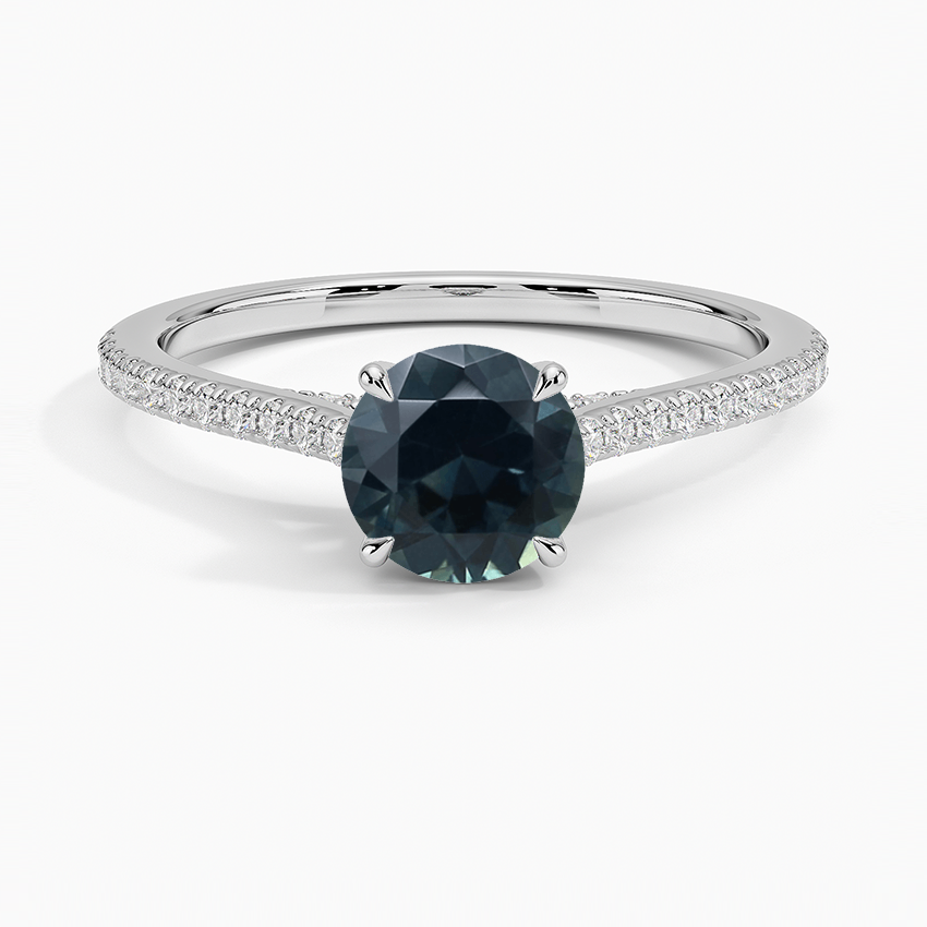 Sapphire Luxe Dawn Diamond Ring in 18K White Gold