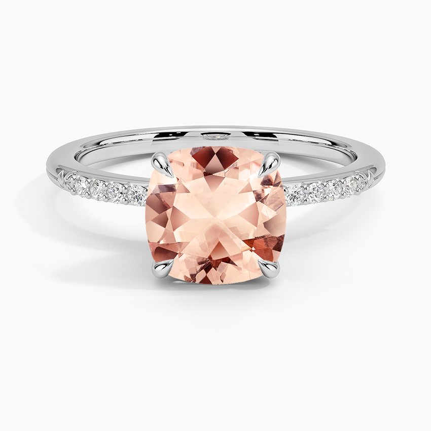 Brilliant earth sale rose gold morganite