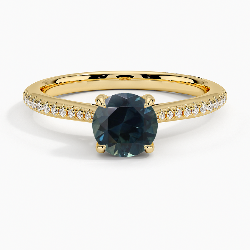 Sapphire Tacori Founder's Diamond Ring in 18K Yellow Gold